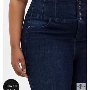 Corset Skinny Jeans Torrid size 12